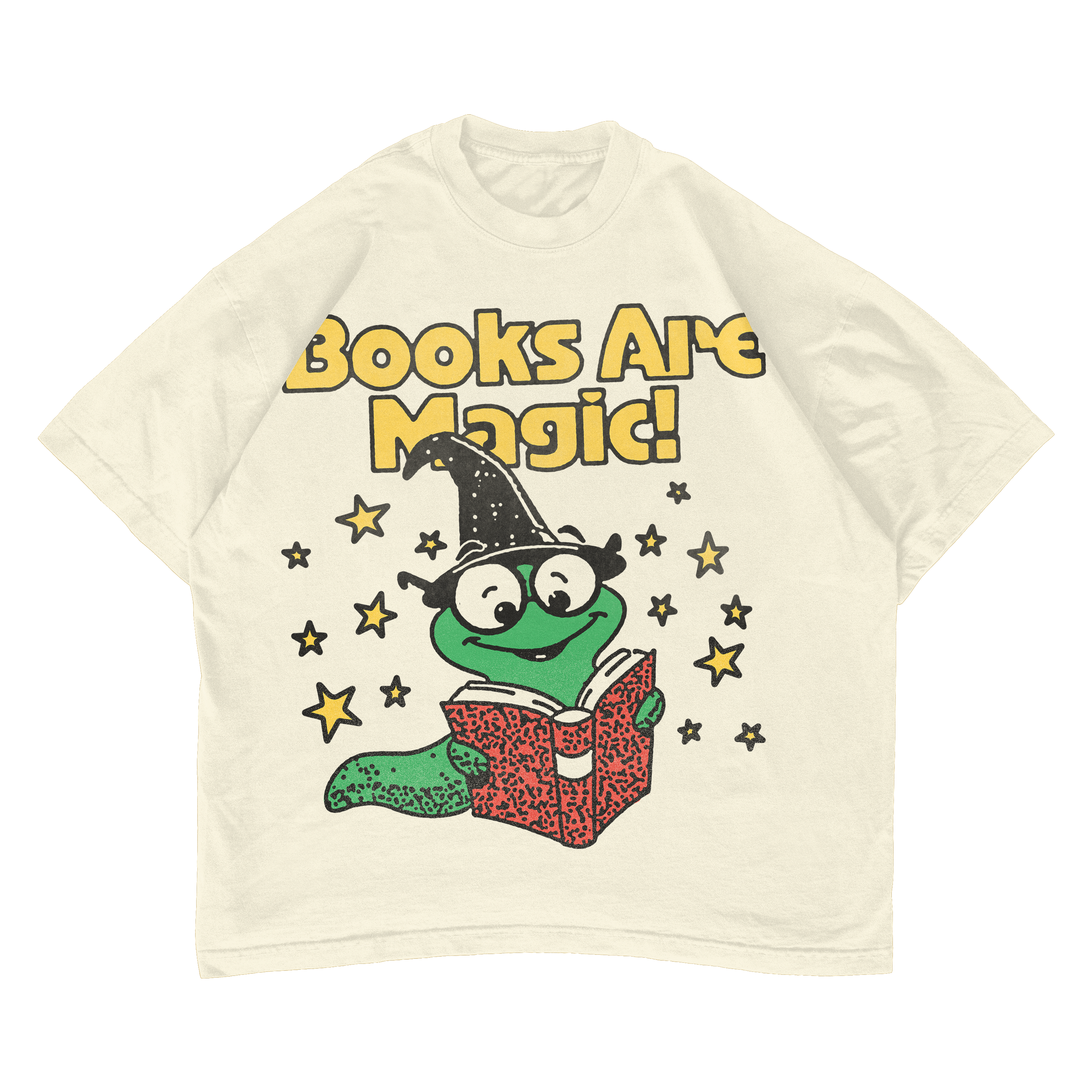 BOOKS ARE MAGIC TEE