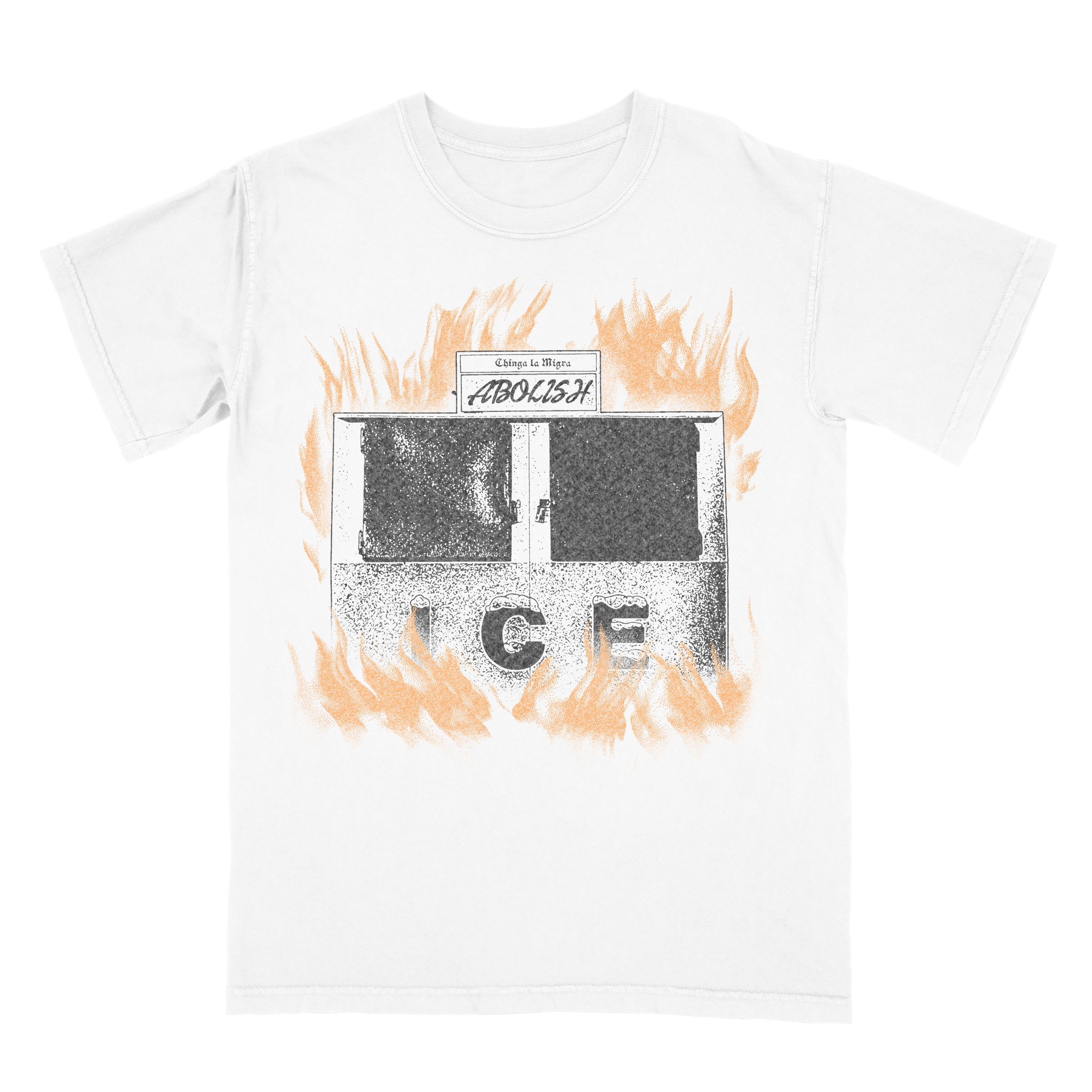THE ABOLISH ICE / CHINGA LA MIGRA TEE