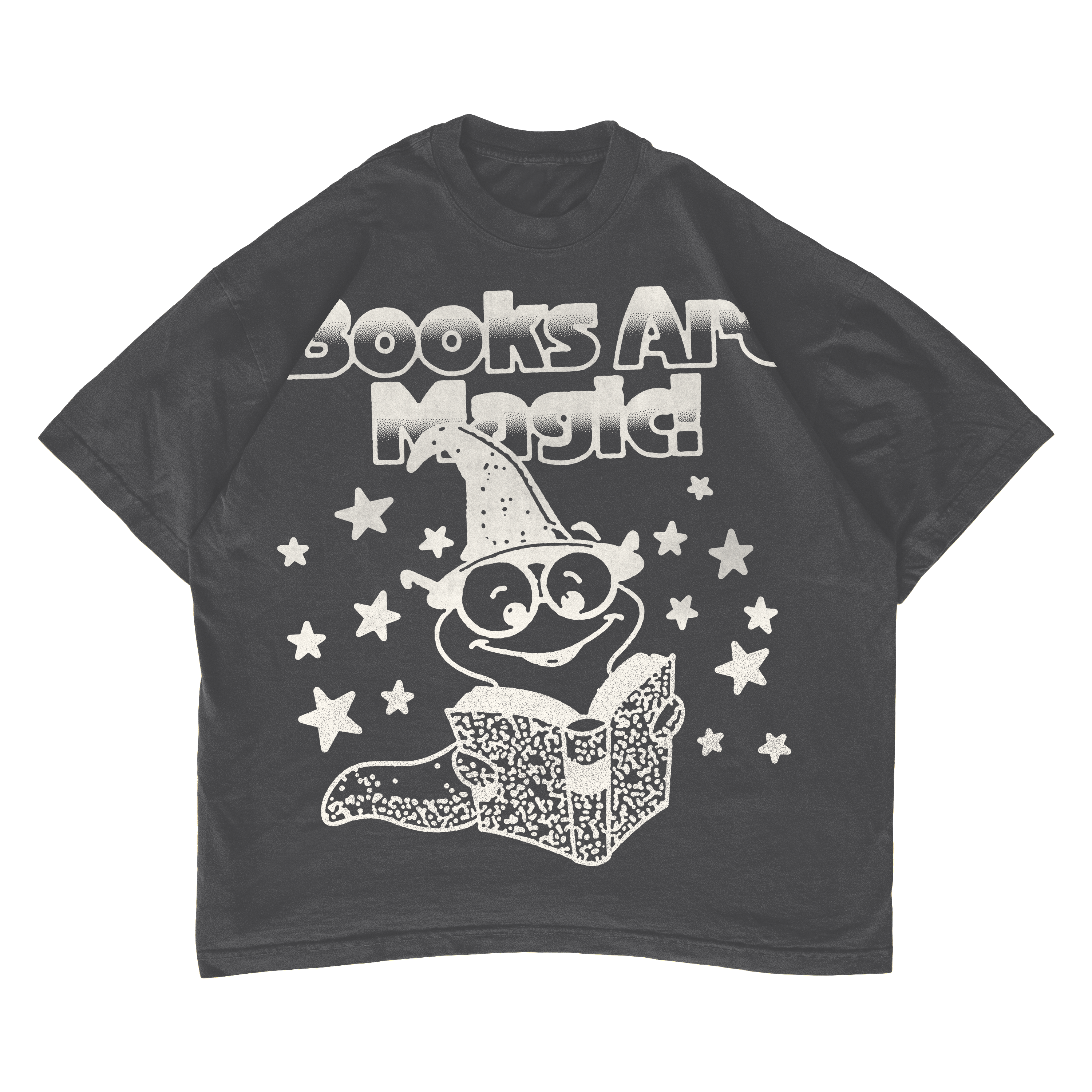 BOOKS ARE DARK MAGIC TEE