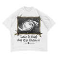 READ A BOOK SEE THE UNIVERSE TEE (WHITE)