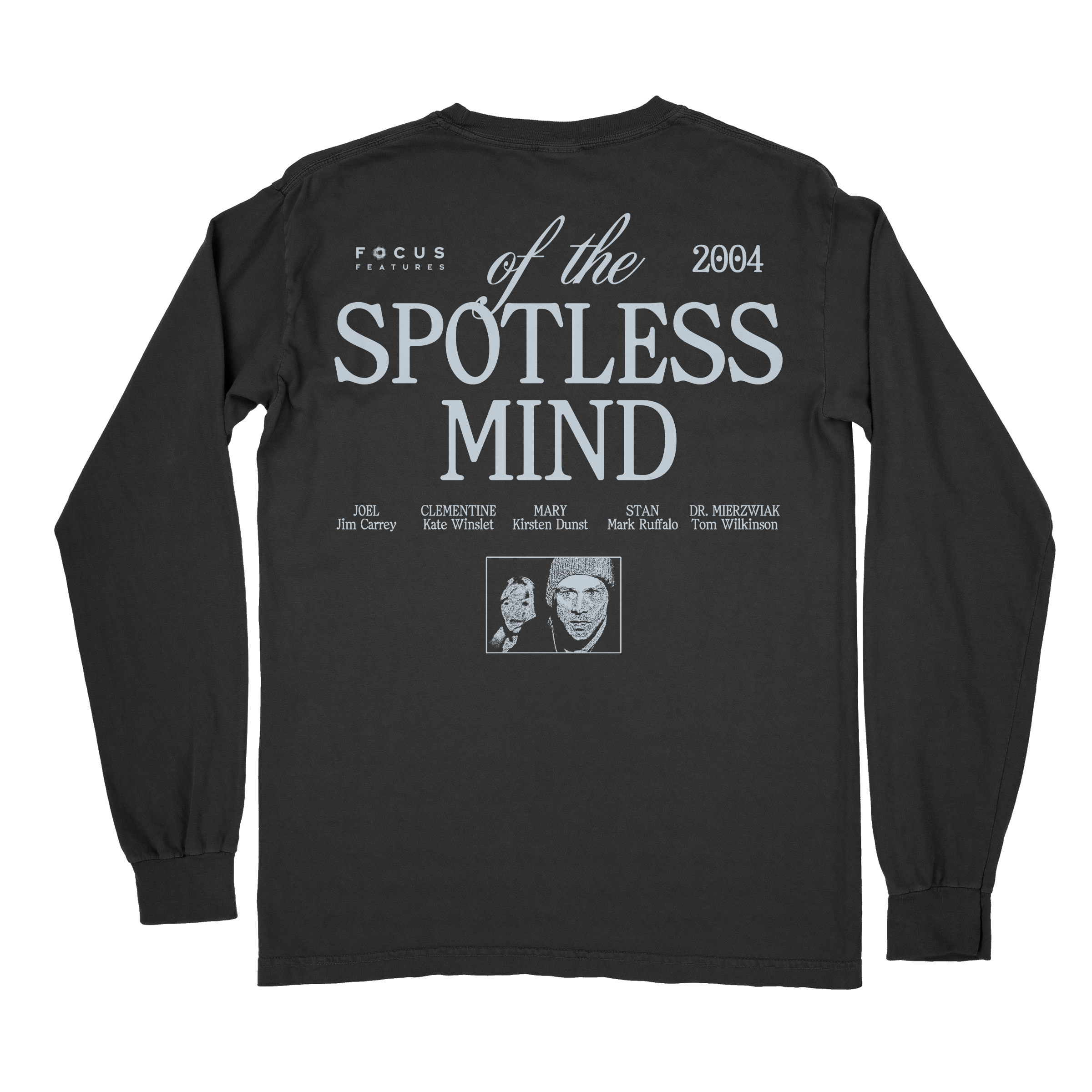 THE ETERNAL SUNSHINE OF THE SPOTLESS MIND LONG SLEEVE TEE