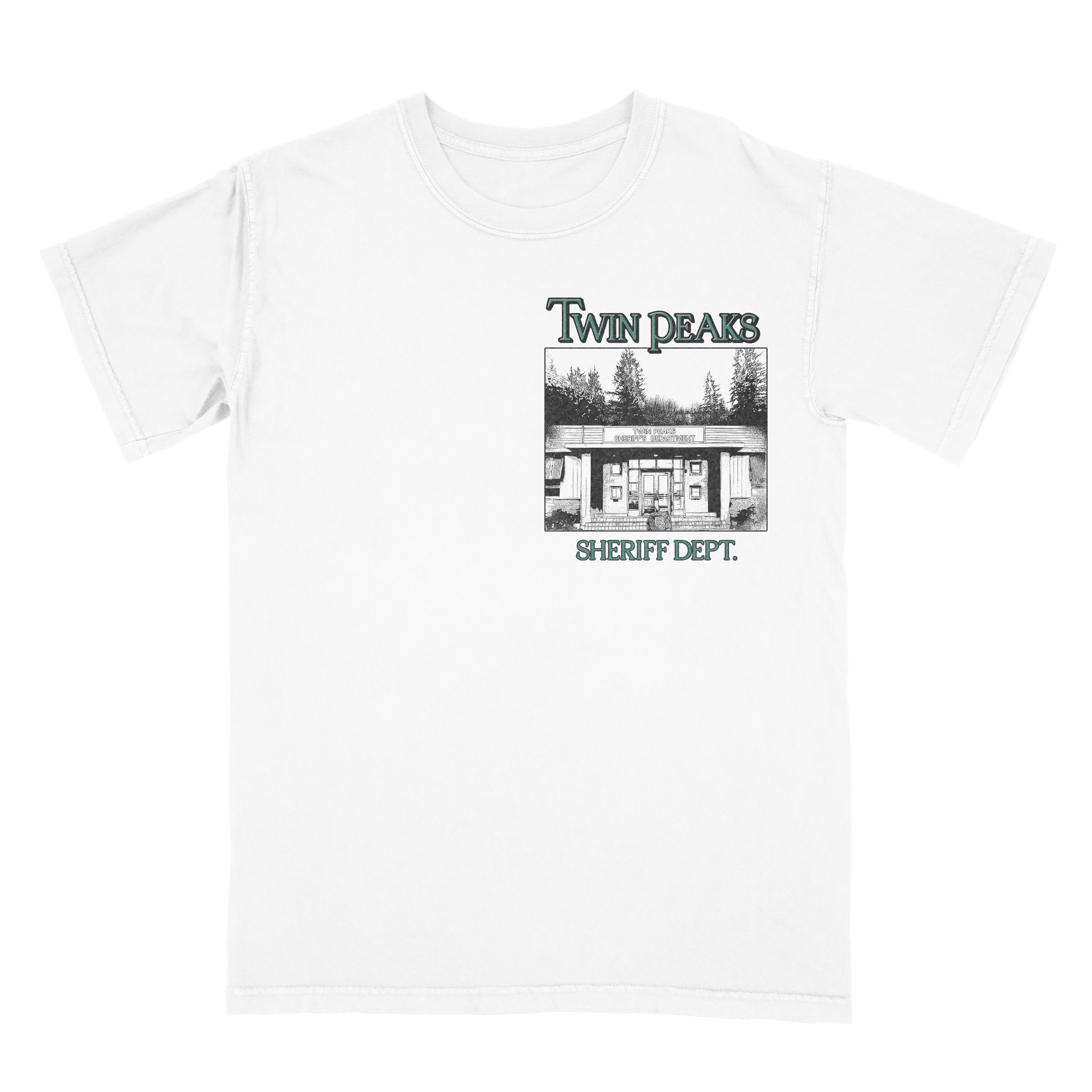 THE TWIN PEAKS SHERIFF DEPT TEE